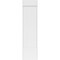 Ekena Millwork Plain PVC Pilaster w/Standard Capital & Base, 12"W x 48"H x 2"P PILP12X048SM01-2 - alternate 6